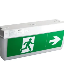 Alternative view of BELL 09046 Triangular Exit Blade Cover for Emergency Bulkhead (inc 2 Exit Signs)