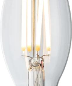 Alternative view of Knightsbridge CLD4ASESC 230V 4W LED SES Clear Candle Filament Lamp 2700K Dimmable