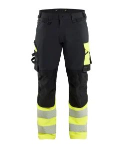 Alternative view of Blaklader Hi-Vis Trousers 4-Way Stretch 1126