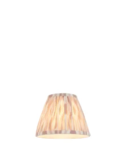 Alternative view of Endon 113223 Ikat 16cm Tapered Shade Neutral print fabric 7W LED E14 or B22 (Required)