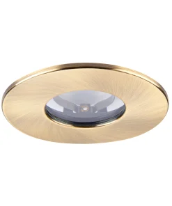 Alternative view of Saxby 113308 Saxby ShieldONE 75 Bezel iP65 - Antique Brass IP65 Antique brass plate
