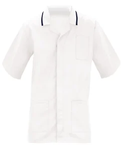 Alternative view of Orbit International Men'S Healthcare Tunic - White / Navy
