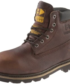 Buckbootz B750SMWP Goodyear Welted Safety Lace Boots
