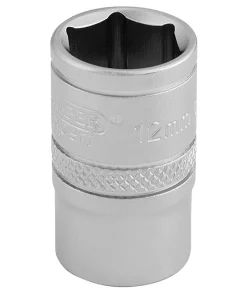 Draper 3/8" Square Drive 6 Point Metric Socket (12mm)