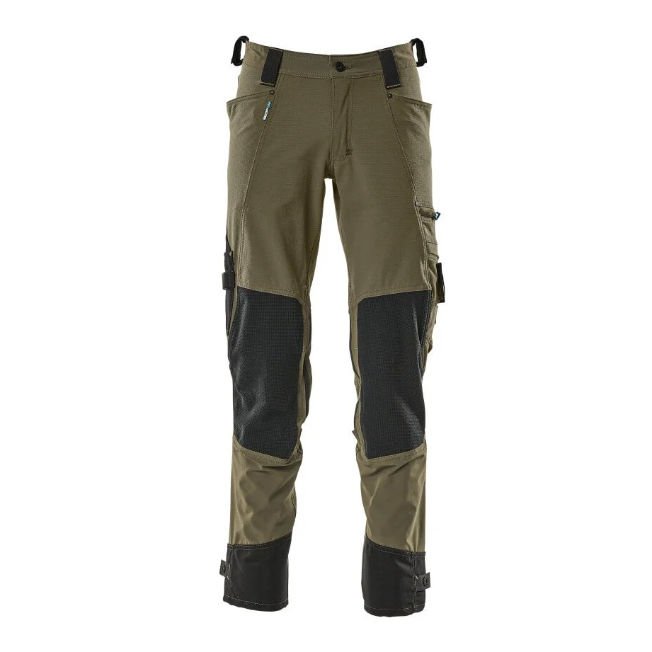 Mascot Advanced Trousers with Dyneema Kneepad Pockets - Moss Green