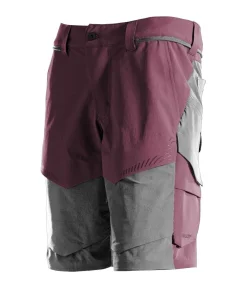Mascot Customized Stretch Lightweight Shorts - Bordeaux/Stone Grey