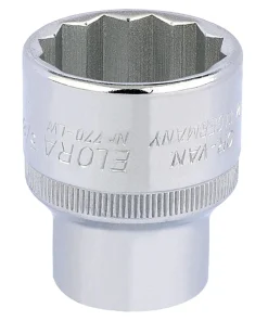 Draper 5/8" 1/2" Sq. Dr. Elora Whitworth Bi-Hexagon Socket