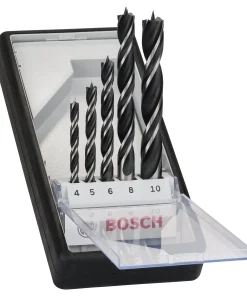 Alternative view of Bosch Professional RobustLine Brad Point Set - 5 Pieces (4/5/6/8/10)