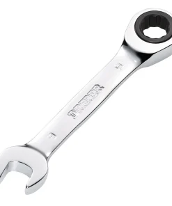Draper Tools HI-TORQ® Metric Stubby Ratchet Combination Spanner, 9mm