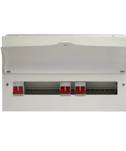 Crabtree 514/272126B Starbreaker 14 Way (7+1+6) Multi Tariff Consumer Unit with 3x 100A Main Switch