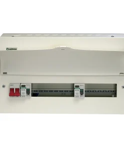 Alternative view of Crabtree 514/2838836B Starbreaker 14 Way (8+6) Dual RCD Consumer Unit with 100A Main Switch & 2x 80A 30mA Type A RCD