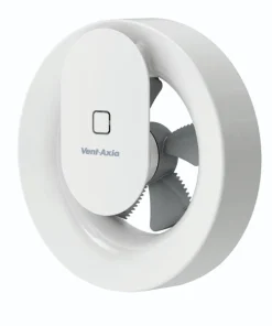 Vent-Axia 409802 Lo-Carbon Svara Bathroom Axial Extractor Fan 100mm White