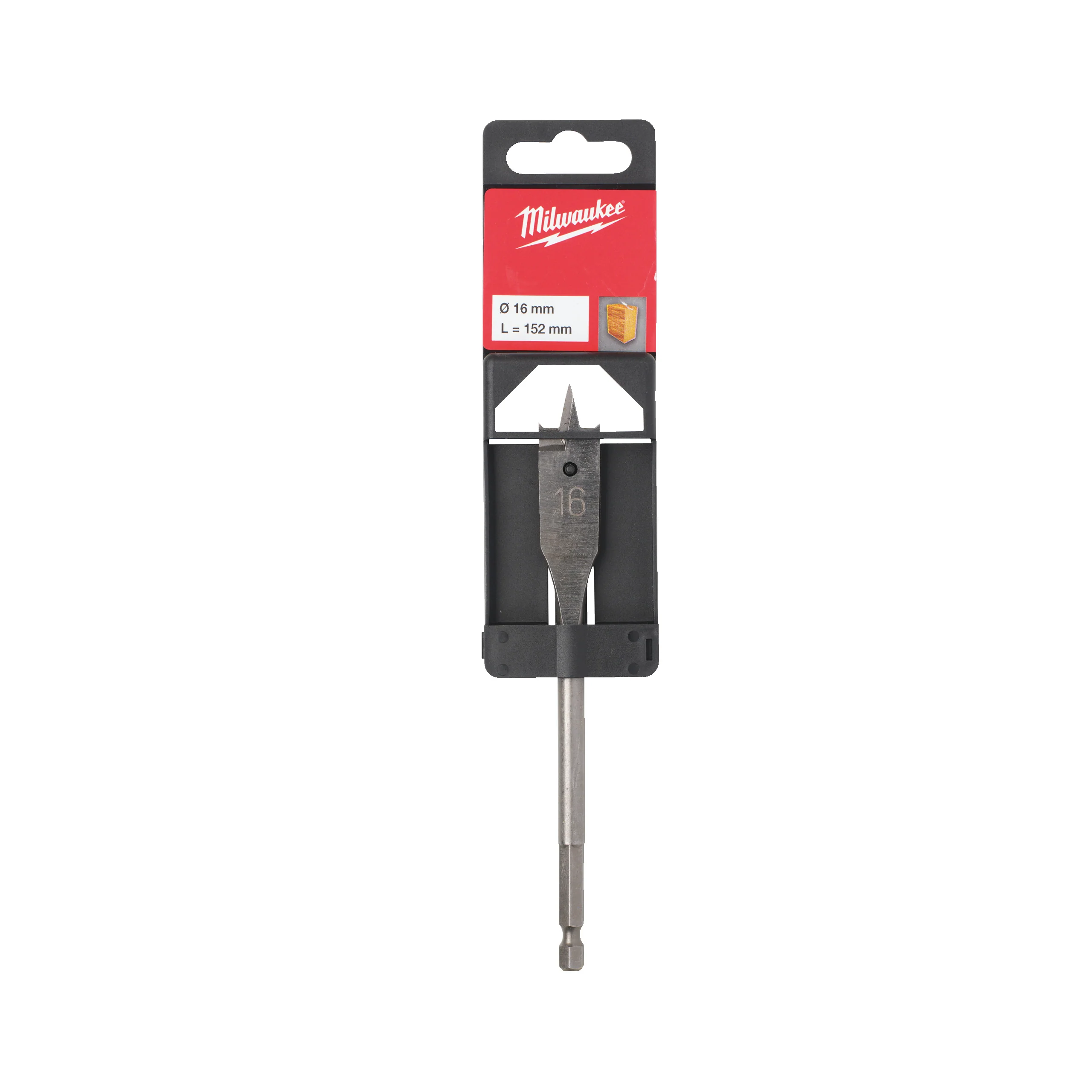 Milwaukee 4932363135 Wood Flat Drill Bit 16x160mm - Image 3