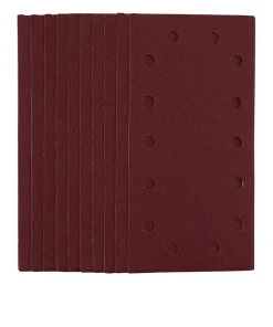 Alternative view of Draper Tools 1/2 Sanding Sheets With Hook And Loop, 115 x 230mm, 120 Grit (Pack Of 10)