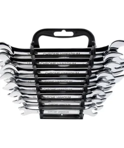 Alternative view of Draper Metric Double Open Ended Spanner Set (8 Piece)