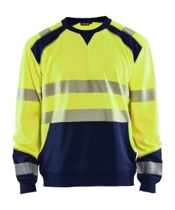 Alternative view of Blaklader Hi-Vis Sweatshirt 3541