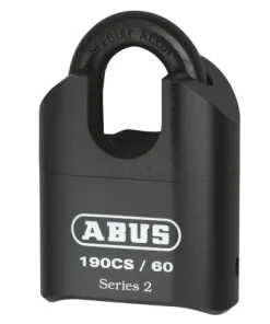 ABUS Mechanical 190/60 60mm Heavy-Duty Combination Padlock Closed Shackle (4-Digit) Carded