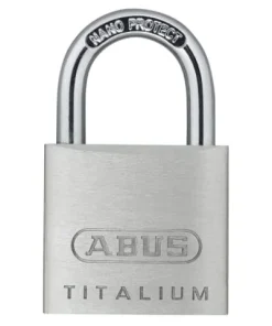 ABUS Mechanical 64TI/30mm TITALIUM Padlock Carded