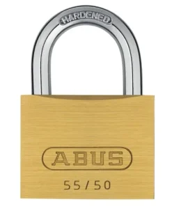 Alternative view of ABUS Mechanical 55/50mm Brass Padlock Keyed Alike 5502