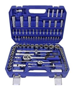 BlueSpot Tools 1/2in & 1/4in Metric Socket Set, 94 Piece