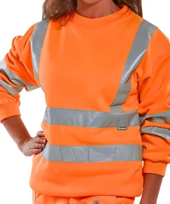 Beeswift Sweatshirt-Hi-Viz