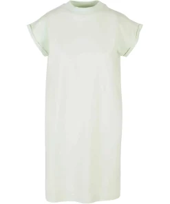 Alternative view of Build Your Brand Women's Turtle Extended Shoulder Dress - Light Mint
