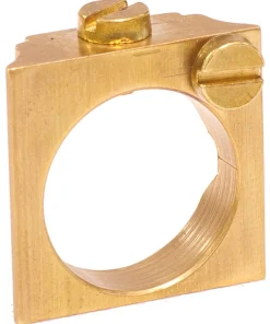 Alternative view of Wiska EC206 Brass Earthing Plate for COMBI 206 Junction Box