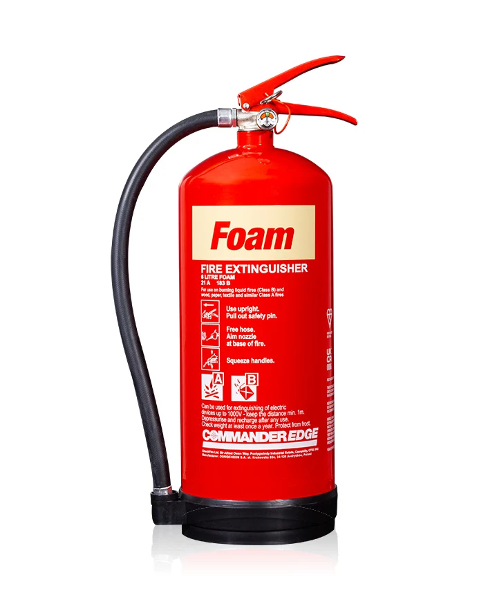 CommanderEDGE 6ltr Foam Fire Extinguisher - Image 2