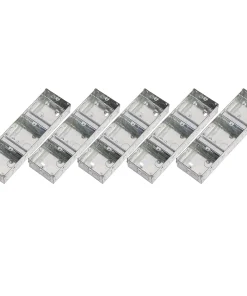 Alternative view of Knightsbridge GSK335 3G 35mm Triple Galvanised Steel Box (5 Pack)