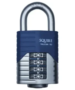 Squire Vulcan Open Boron Shackle Combination Padlock 40mm