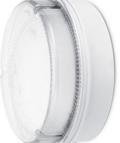 Alternative view of JCC JC23412WPR RadiaLED Utility Mains IP65 Ø283mm Bulkhead 21W 4000K 2000lm LED Prismatic Microwave