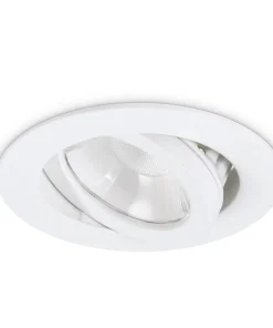 JCC JC95402 Nebula High Output Tilt LED Downlight IP65 8W Dimmable 4000K 840Lm