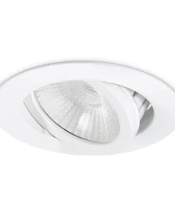 JCC JC95404 Nebula High Output Tilt LED Downlight IP65 10W Dimmable 4000K 890Lm