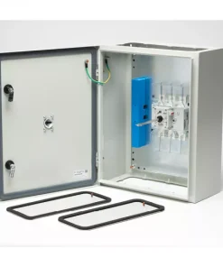 Alternative view of Europa LB2003PNLME 200A IP65 Steel Enclosed 3 Pole Neutral Link Switch Disconnector