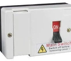 Alternative view of LIVE Electrical LFIS100 100A Switchfuse c/w 80 & 100A Fuse and Shroud