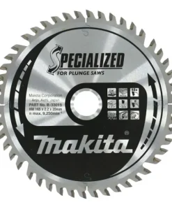 Makita B-33015 Specialized for Plunge Saws Blade 165 x 20mm x 48T