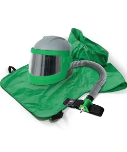 GVS Nova 3 Respirator, includes: NV3-750 Nylon Cape, NV2030 Low Flow Indicator, NV2021B Breathing Tube, 03-102 Constant Flow Valve Assembly - CE