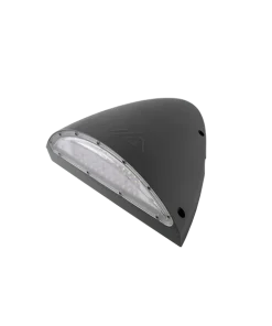 Alternative view of Ovia OV2071AG15EMDA 15W LED Wall Pack - Emergency - Dali - IP66 - CTA - Anthracite Grey