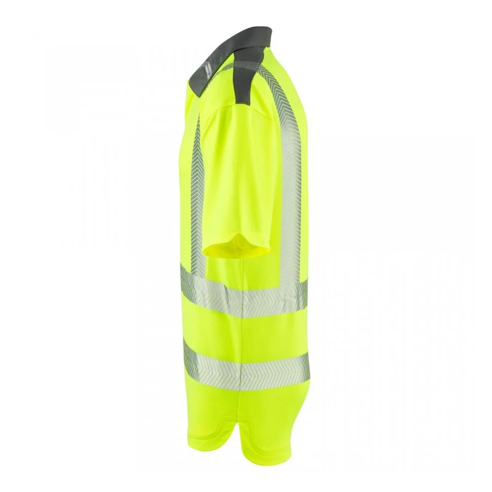 Leo Workwear TRIMSTONE Leo EcoViz COOLMAX High Performance Polo Shirt - Image 5