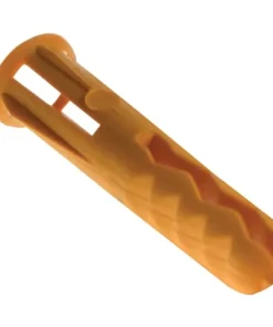 Plasplugs SYP 501 Solid Wall Super Grips Fixings Yellow (100)