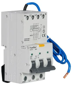 FuseBox R3PN10B4030BD 40A B Curve 10kA 30mA 3P+N Switched Type A Bi-Directional RCBO