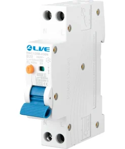 Alternative view of LIVE Electrical RNC116C-030N 1P+N 16A C Curve 6kA 30mA Type A Bidirectional RCBO