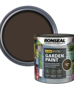 Ronseal Garden Paint English Oak 2.5 litre