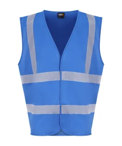 Prortx High Visibility Waistcoat - Sapphire