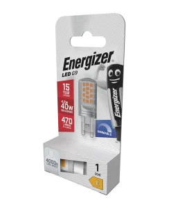 Alternative view of Energizer S29829 4.2W 470lm G9 LED Capsule Bulb Cool White 4000K Dimmable (Box)