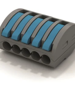 Alternative view of Wiska SBOX5/100 32A 5 Pole Springbox Lever Connector - Box of 100