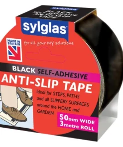 Sylglas Anti-Slip Tape 50mm x 3m Black