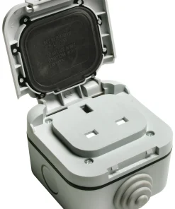 Timeguard TPS101 IP55 Outdoor Single Gang Socket