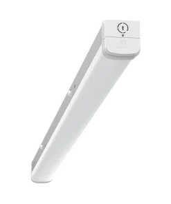 Alternative view of Collingwood BT6VMEM Borealis Versa CCT LED Batten 6ft 5000-10000lm 33-67W On-Off Step-Dim Microwave Manual Test Emergency