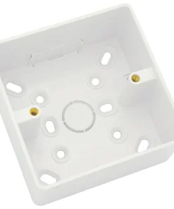 Alternative view of Univolt SFR1 Single 32mm Suface Box Round Corner 1xMT K.O & 1x Conduit K.O
